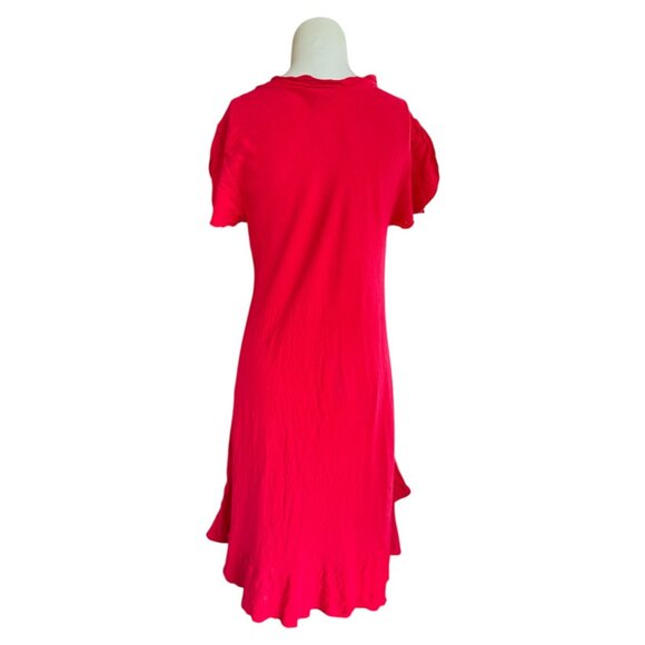 Oh My Gauze! Short Sleeve Pullover Cotton Dress Sz 1 - Picture 3 of 8